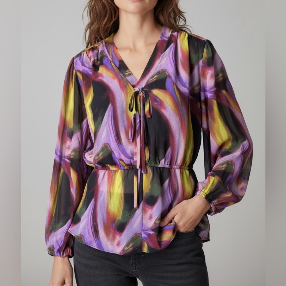 NWT Nicole Miller blouse